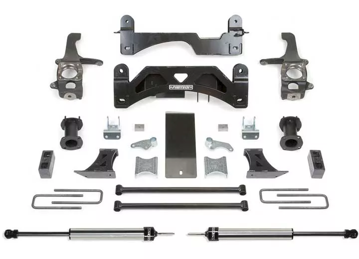 Fabtech 16-21 tundra 2/4wd 6in basic sys w/c/o spacers & rear dirt logic shocks