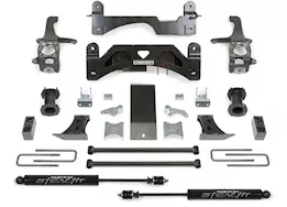 Fabtech 16-21 tundra 2/4wd 6in basic sys w/c/o spacers & rear stealth shocks