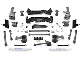 Fabtech 6in basic sys w/perf shks 2010-15 toyota 4runner 4wd