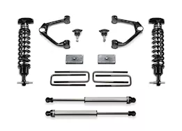 Fabtech 19-c gm c/k1500 p/u w/trail boss/at4 pkg 1.5in budget sys w/ dl 2.5 & 2.25