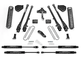 Fabtech 4in 4link sys w/coils & stealth 17-20 ford f250/f350 4wd gas