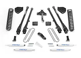 Fabtech 6in 4link sys w/coils & perf shks 17-20 ford f250/f350 4wd gas