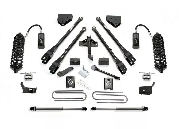 Fabtech 6in 4link sys w/ 4.0 r/r & 2.25 2011-16 ford f350 4wd