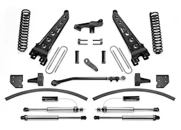 Fabtech 17-c ford f250/f350 4wd diesel 8in rad arm sys w/coils & dlss resi shks