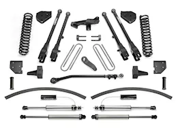 Fabtech 17-c ford f250/f350 4wd diesel 8in 4link sys w/coils & dl resi shks
