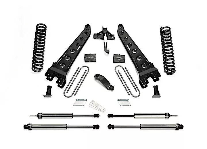 Fabtech 6in rad arm sys w/coils & dl shks 19-20 ford f450/f550 4wd diesel