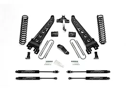 Fabtech 6in rad arm sys w/coils & stealth 19-20 ford f450/f550 4wd diesel