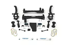 Fabtech 6in basic sys w/perf shks 2014-17 nissan titan 4wd