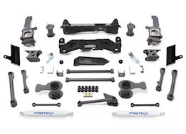 Fabtech 6in basic sys w/perf shks 2010-15 toyota 4runner 4wd