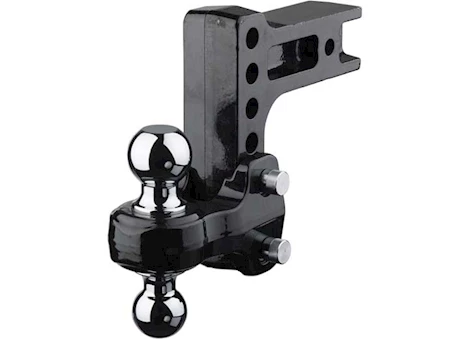 Fastway FLASH Solid Steel HD Ball Mount (SSBM) for 2.5" Receivers - 6" Drop / 2” & 2-5/16” Balls