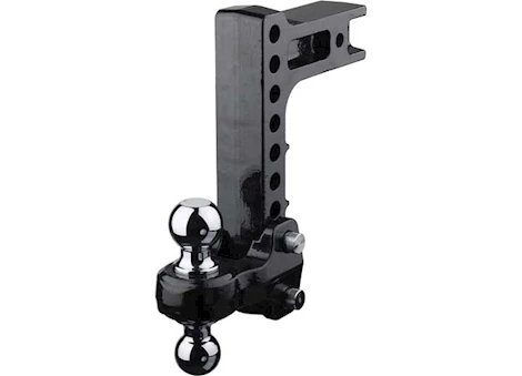 Fastway FLASH Solid Steel HD Ball Mount (SSBM) for 2.5" Receivers - 10" Drop / 2” & 2-5/16” Balls