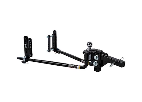 Fastway e2 Round Bar Weight Distribution Hitch with Built-In Sway Control - 8,000 lb. Weight Rating