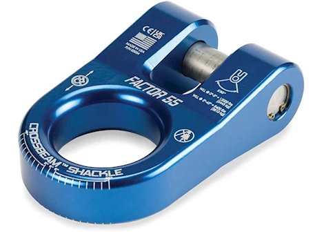 Factor 55 CROSSBEAM SHACKLE BLUE