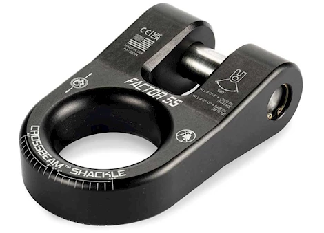 Factor 55 CROSSBEAM SHACKLE BLACK