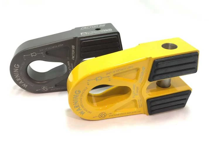 Factor 55 FLATLINK E EXPERT WINCH SHACKLE MOUNT YELLOW