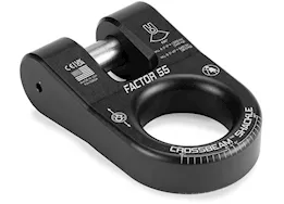 Factor 55 Crossbeam shackle black