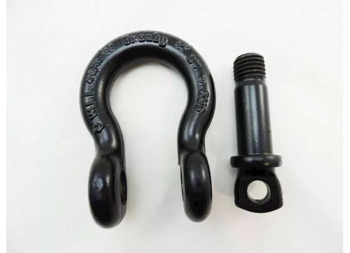 Factor 55 Crosby 3/4 in black shackle