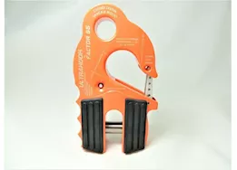 Factor 55 Ultrahook winch hook with shackle mount orange