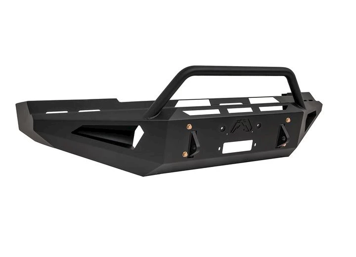 Fab Fours Red Steel Front Bumper w/ Pre-Runner Guard