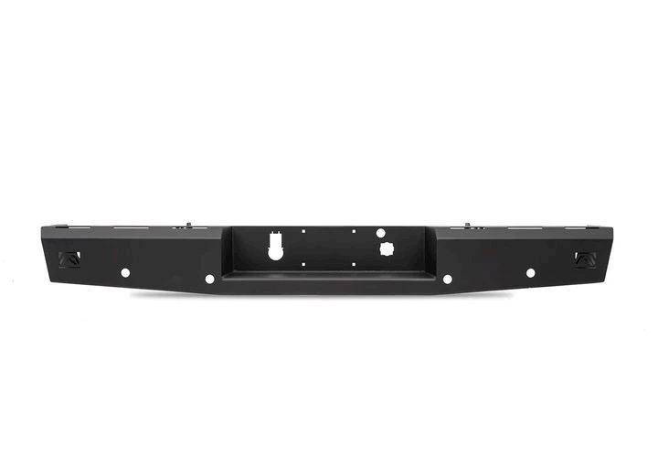 Fab Fours Red Steel Rear Bumper Main Image