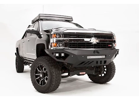 Fab Fours Inc. 15-19 silverado/sierra 2500/3500 vengeance front sensor bumper w/ no guard matte Main Image