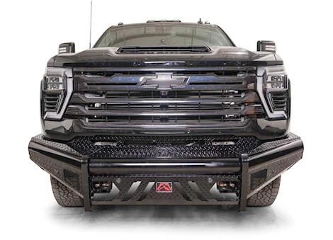 Fab Fours Inc. 24-c silverado 2500/3500 hd black steel front bumper w/ no guard Main Image