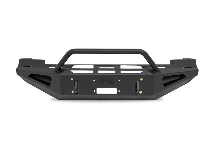 Fab Fours Red Steel Front Bumper w/ Pre-Runner Guard