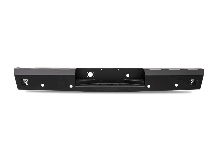 Fab Fours Red Steel Rear Bumper Main Image