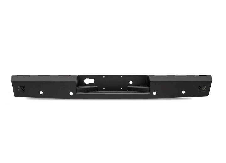 Fab Fours Red Steel Rear Bumper Main Image