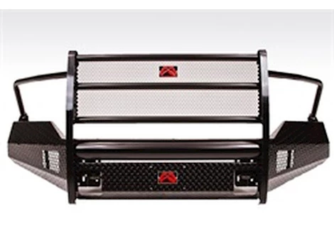 Fab Fours Black Steel Front Bumper w/ Full Guard