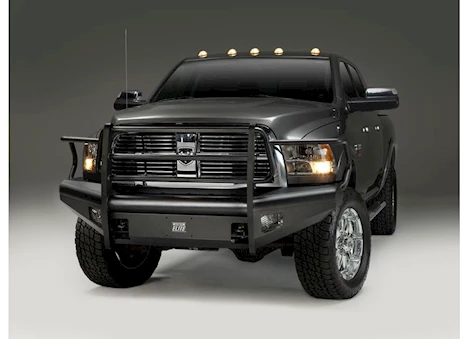 Fab Fours Inc. 94-02 RAM 2500/3500 FRONT ELITE RANCH BUMPER W/ FULL GUARD W/ TOW HOOKS MATTE BLACK