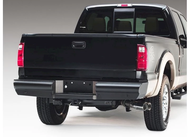 Fab Fours Inc. 99-15 f250/f350 sd rear elite ranch bumper matte black Main Image