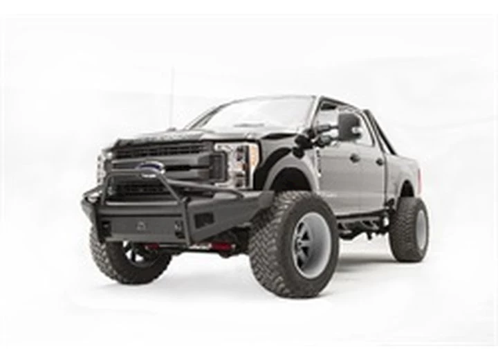 Fab Fours Inc. 17-C F250/F350/18 F450 FRONT ELITE RANCH BUMPER W/ PRE-RUNNER GUARD W/ TOW HOOKS