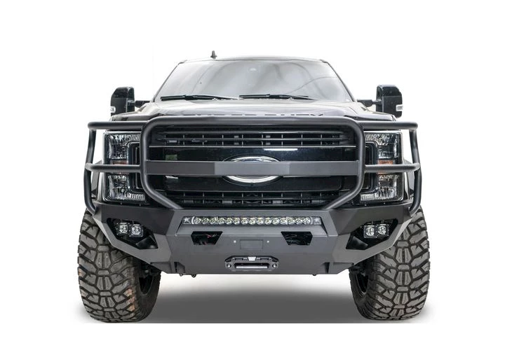 Fab Fours Inc. 17-c f250/f350 sd matrix front bumper w/ full grill guard acc compatible Main Image