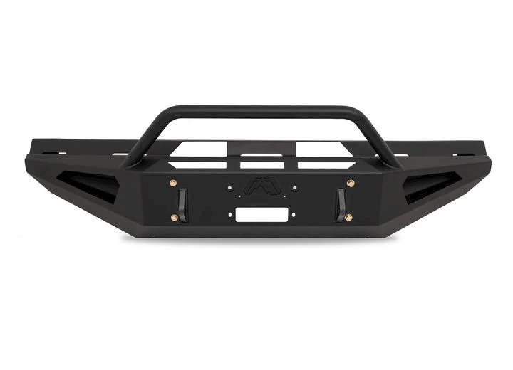 Fab Fours Inc. 99-04 F250/F350/F450/F550 RED STEEL FRONT W/ PRE-RUNNER GUARD BUMPER