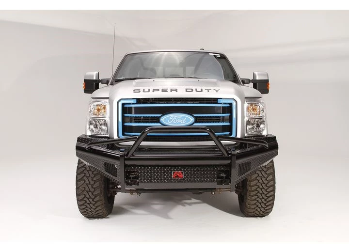 Fab Fours Inc. 99-04 F250/F350/F450/F550 FRONT RANCH BUMPER W/ PRE-RUNNER GUARD W/ TOW HOOKS