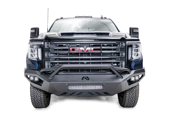 Fab Fours Inc. 20-c sierra 2500/3500 vengeance front bumper w/ pre-runner guard Main Image