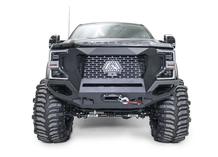 Fab Fours Inc. 20-c f250/f350 grumper front winch bumper matte black Main Image