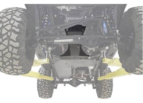 Fab Fours Inc. 07-18 JEEP JK UNLIMITED TRANSMISSION & OIL PAN SKIDPLATE MATTE BLACK
