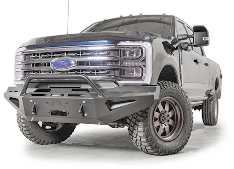Fab Fours Inc. 23-C F250/F350 RED STEEL FRONT BUMPER