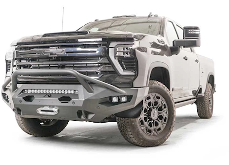 Fab Fours Inc. 24-c silverado 2500/3500 hd matrix front bumper w/ pre-runner guard Main Image