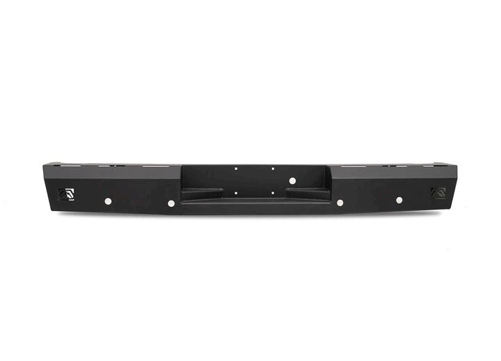 Fab Fours Red Steel Rear Bumper Main Image