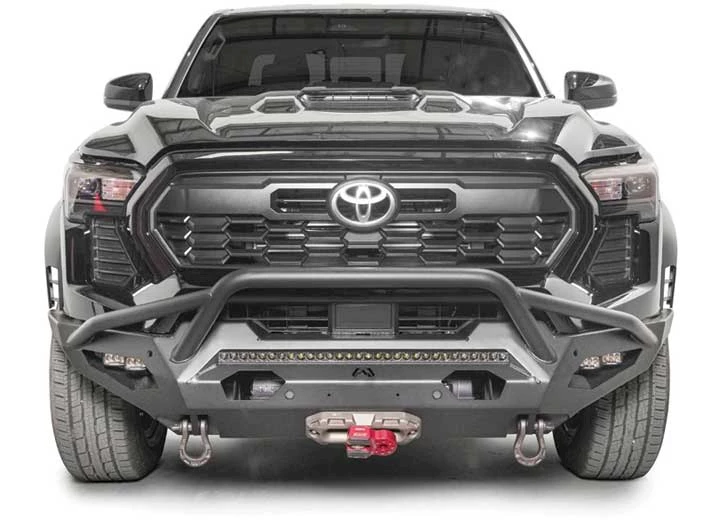 Fab Fours Inc. 24-c tacoma matrix front bumper w/ pre-runner guard matte finish Main Image