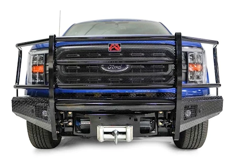 Fab Fours Inc. 21-c f150 black steel full guard with integrated features and option add-ons gloss black Main Image