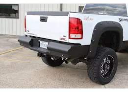 Fab Fours Inc. 07-10 silverado/sierra hd rear elite ranch bumper (2500 - 3500) matte black