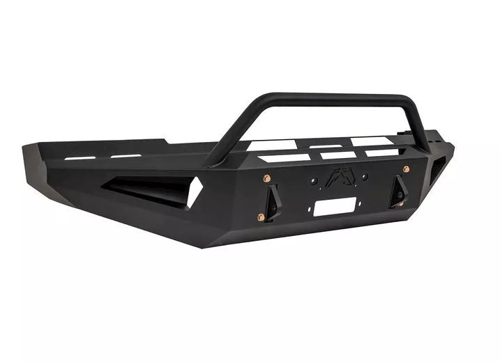 Fab Fours Red Steel Front Bumper w/ Pre-Runner Guard