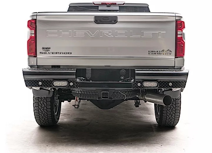 Fab Fours Inc. 20-c silverado 2500/3500 hd black steel rear