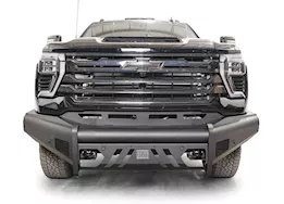 Fab Fours Inc. 24-c silverado 2500/3500 hd black steel elite front bumper w/ no guard