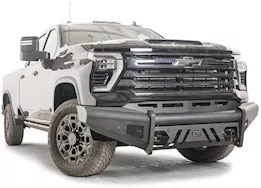 Fab Fours Inc. 24-c silverado 2500/3500 hd black steel elite front bumper w/ no guard