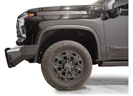 Fab Fours Inc. 24-c silverado 2500/3500 hd black steel elite front bumper w/ no guard